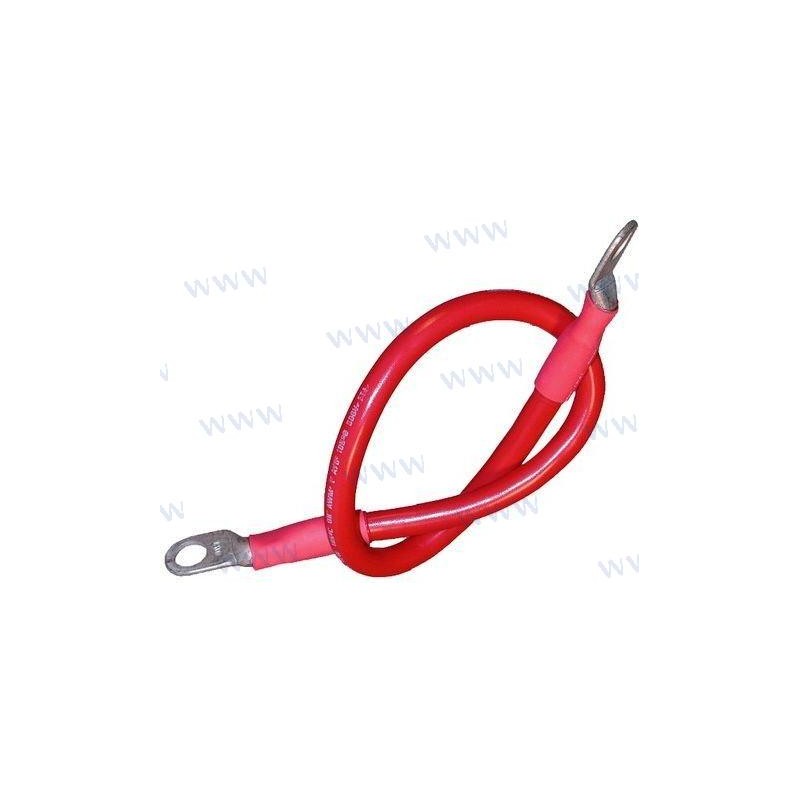 CABLE BATTERIE 5/16  (33MM2) ROUGE