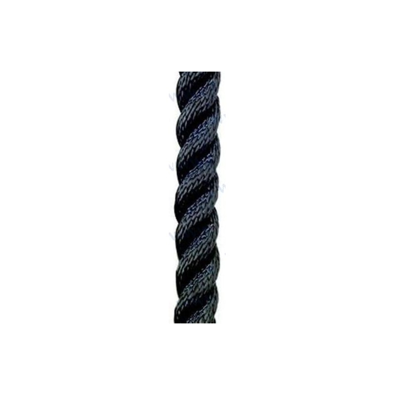 POLYESTER SUPERIEUR NOIR 22MM (110 M)