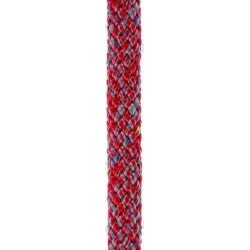 POLY-BRAID-32 8 MM GRIS/ROUGE (150M)