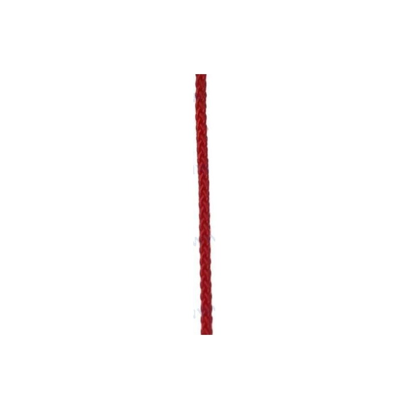 CORDE POLYESTER 3 MM ROUGE 25 M