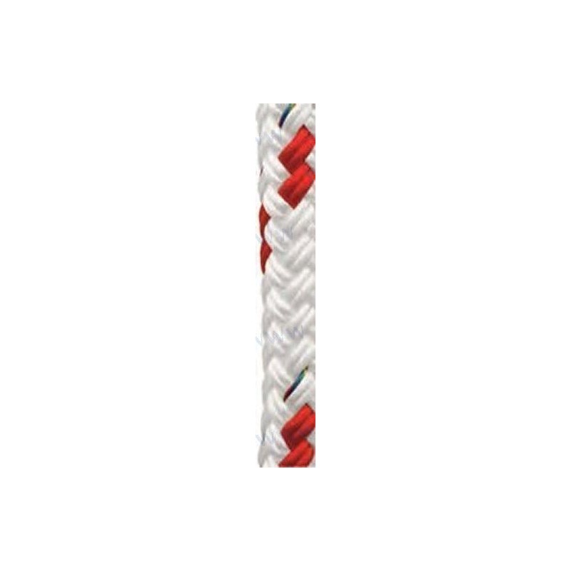 POLY-BRAID-16 6MM ROUGE (185M)