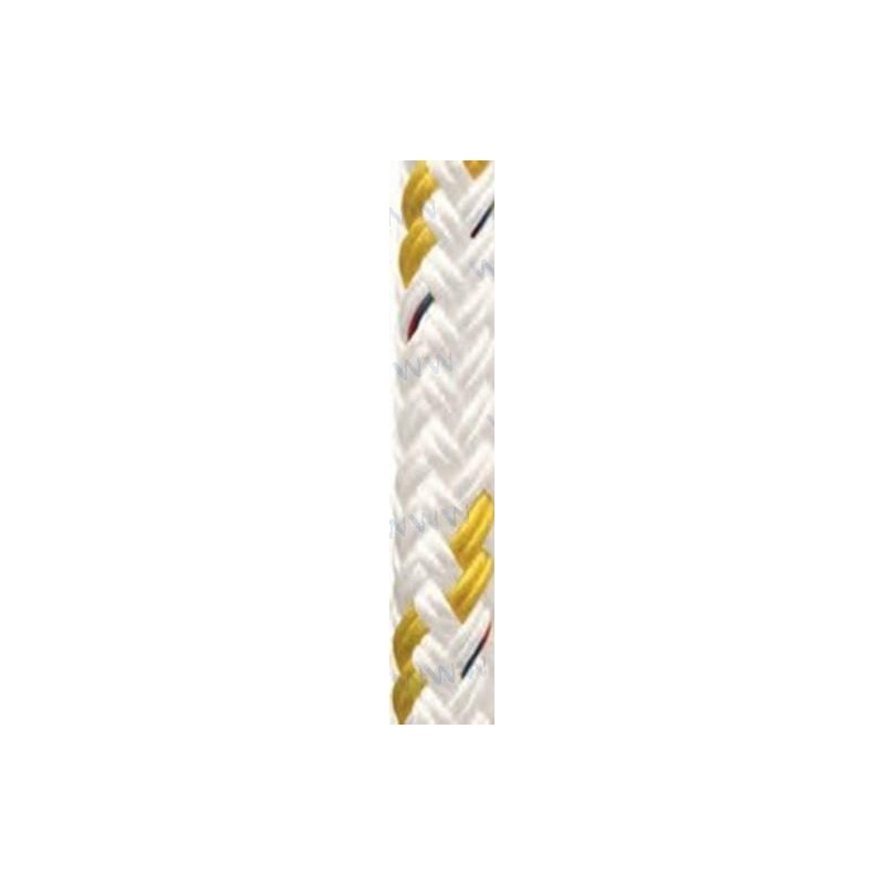 POLY-BRAID-16 16MM JAUNE (85M)