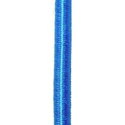 Corde élastique 6 mm Rouleau 100m, BLEU