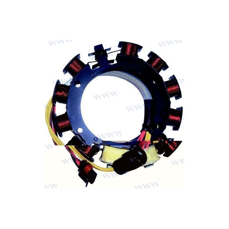 STATOR J&E 4CYL 20AMP - OMC/Johnson/Evinrude REC0763760 76376 584849 584849 76376 763760