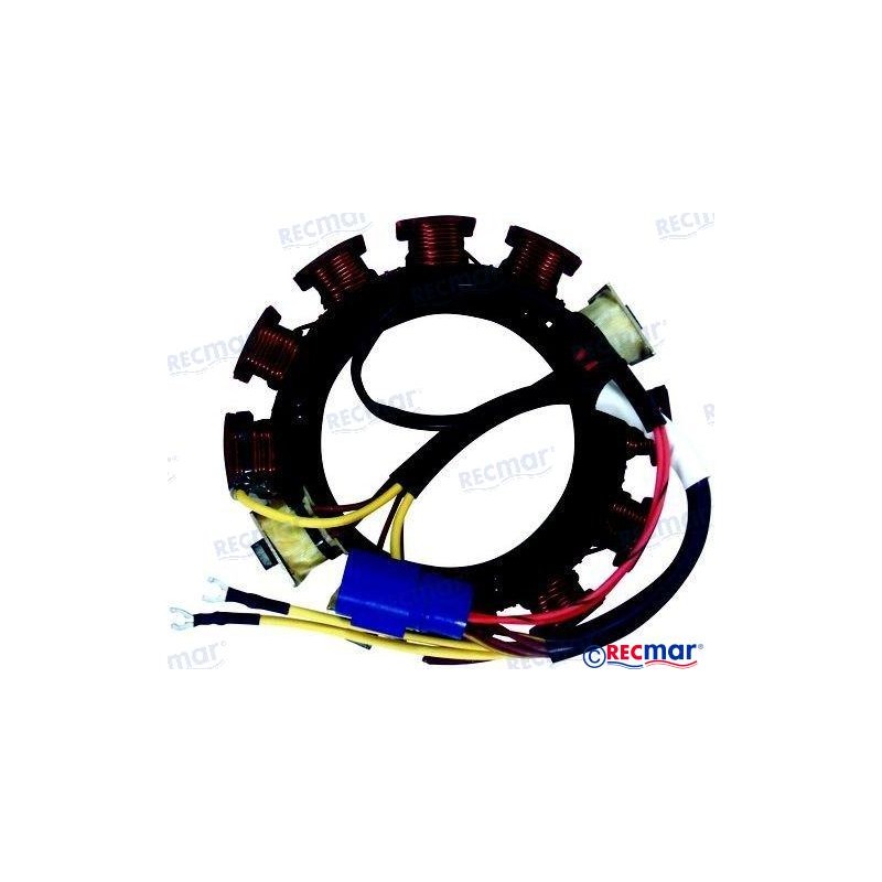 STATOR JOHNSON EVINRUDE - OMC/Johnson/Evinrude REC0763764 583710 584292 763764 583710 584292 763764