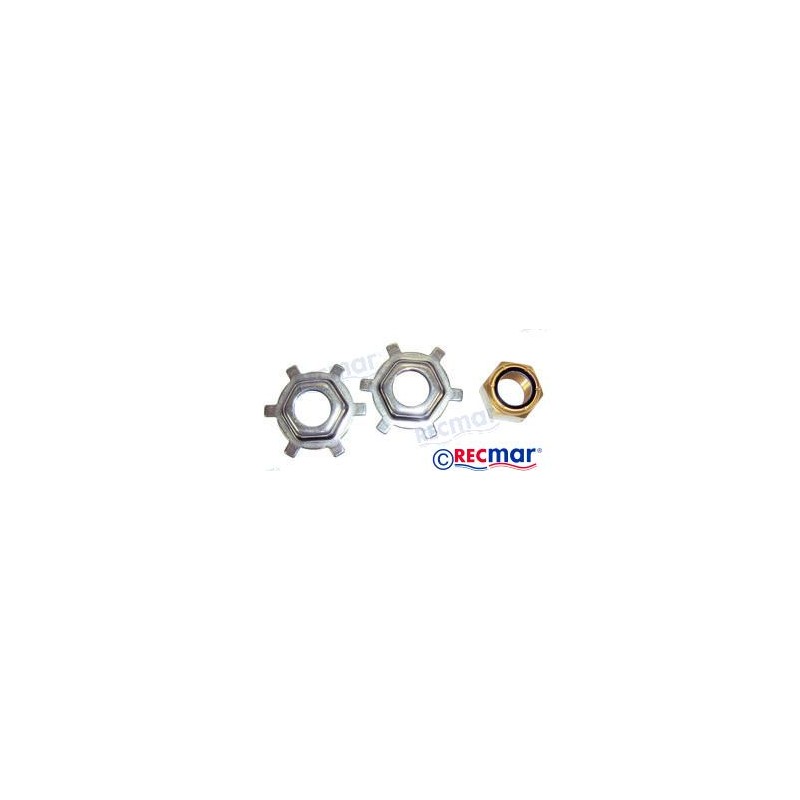 KIT ECROU D'HELICE POUR MOTEURS MERCURY - Mercruiser REC11-52707Q1 11-52707A1 11-52707Q1 11-52707Q1 11-827614 11-827614Q