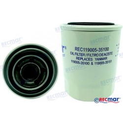 FILTRE A HUILE YANMAR - Yanmar REC119005-35100 109005-35170 119005-35100 119005-35151