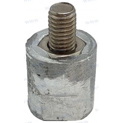 ANODE MOTEUR 128 X 19 MM.