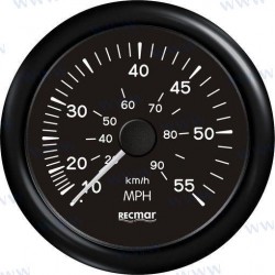 SPEEDOMETER 0/55 MPH NOIR