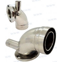 COUDE ECHAP. INOX YANMAR - Yanmar SED3092400 119173-13501