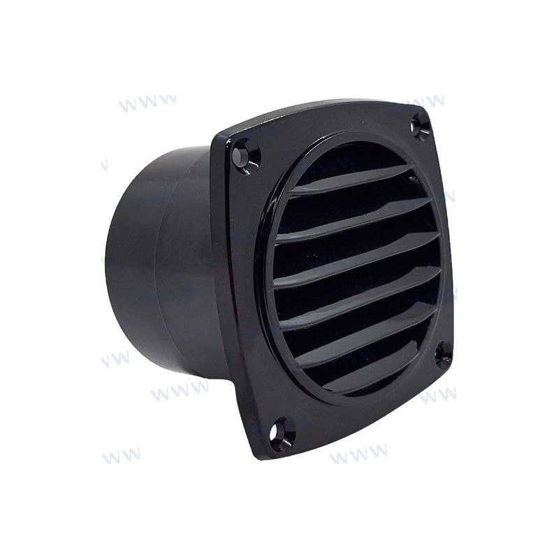 GRILLE DE VENTILATION NOIRE 63,5X93,6