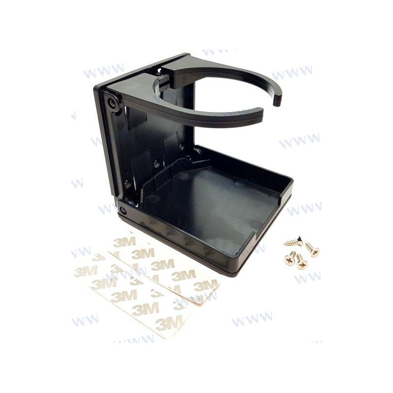 PORTE BOISSON REGLABLE NOIR