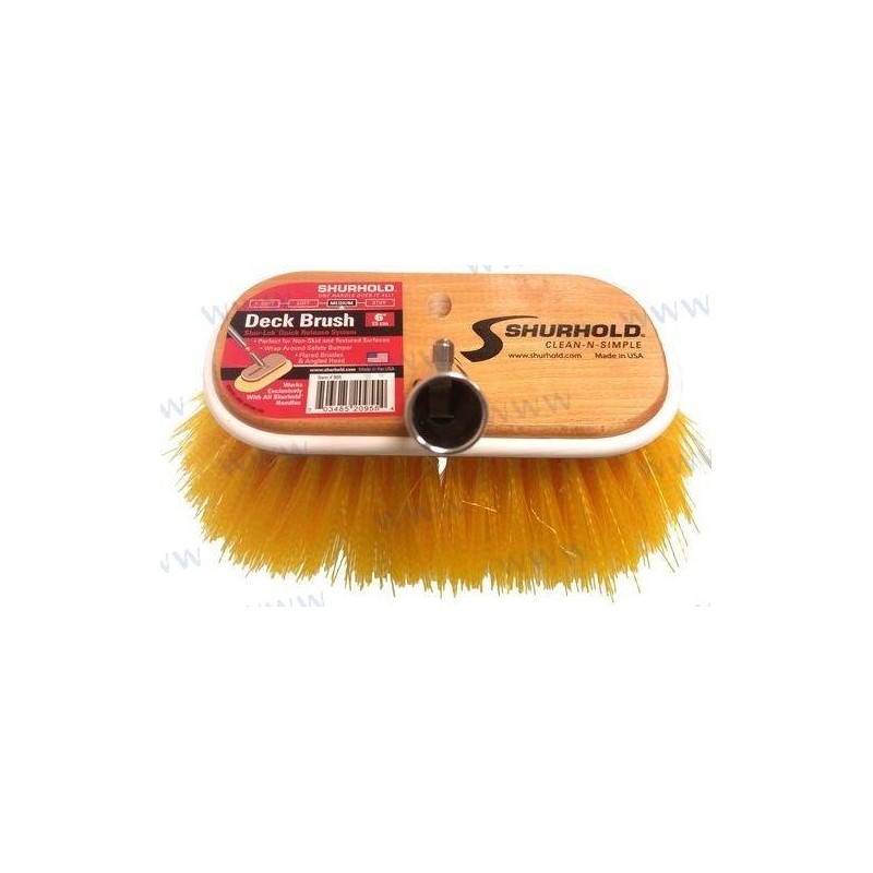 BROSSE MEDIUM JAUNE 15 CM