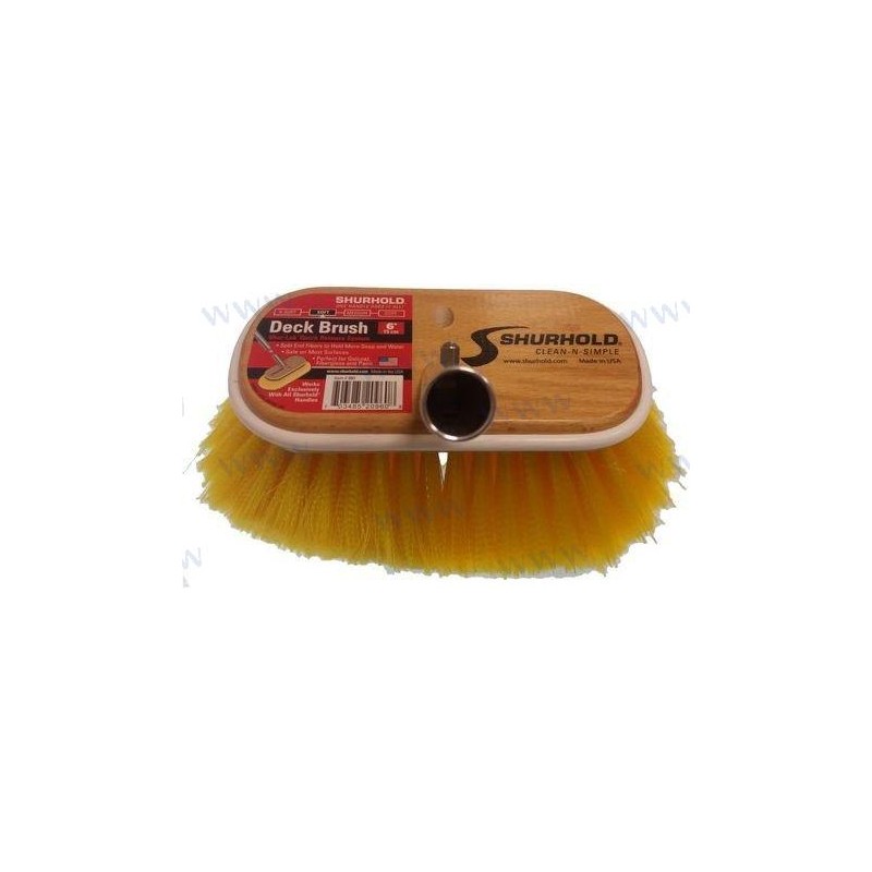 BROSSE SOUPLE JAUNE 15 CM