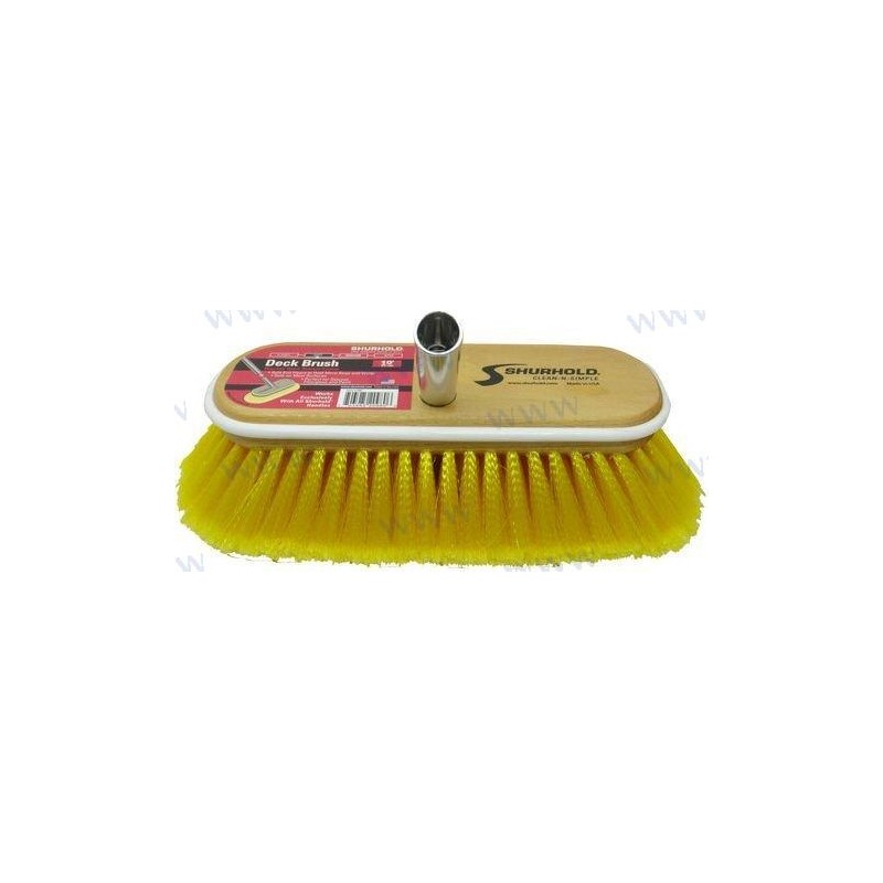 BROSSE SOUPLE JAUNE 25 CM