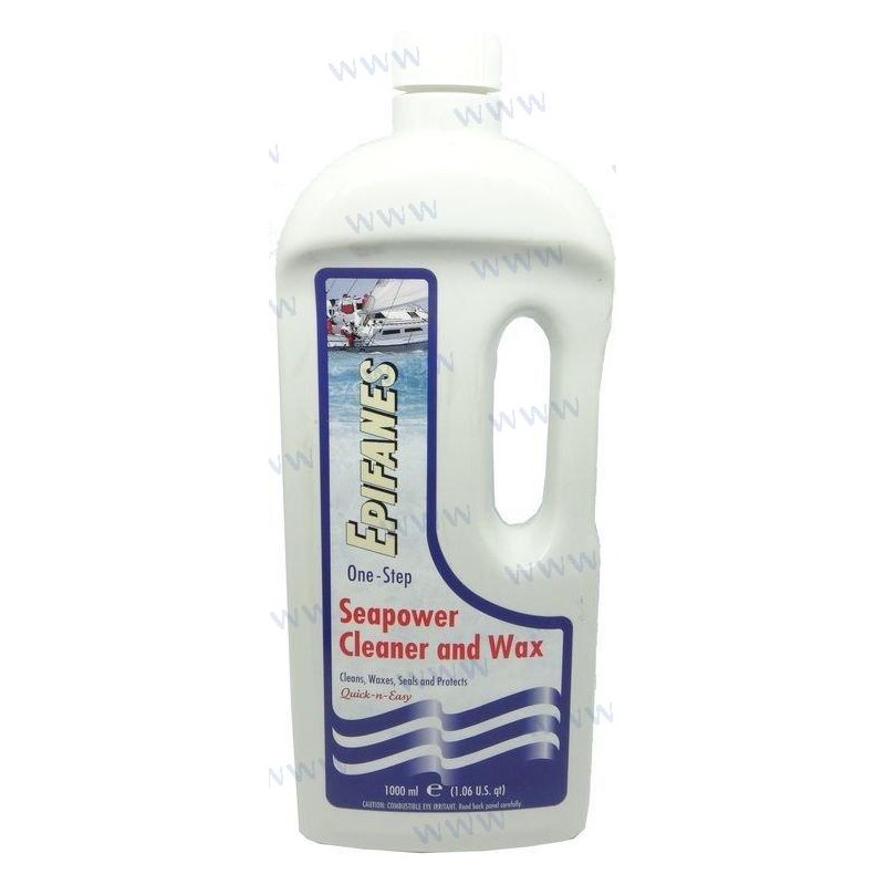 SEAPOWER CLEANER & WAX 1 LT