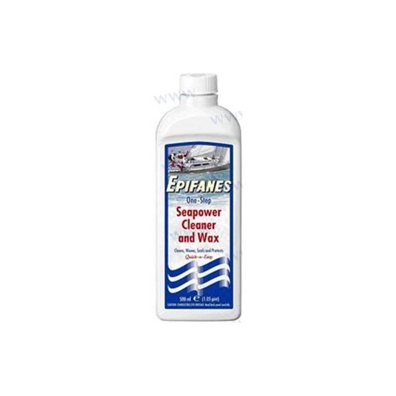 SEAPOWER CLEANER & WAX 500ML