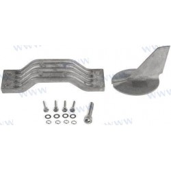 KIT ANODE MAGNESIUM YAMAHA 200/300CV - Yamaha CMY200300KITM 69L-45371-00 6G5-45251-02