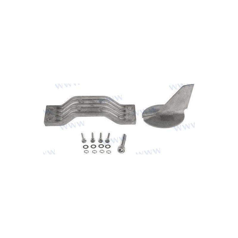 KIT ANODE MAGNESIUM YAMAHA 200/300CV - Yamaha CMY200300KITM 69L-45371-00 6G5-45251-02