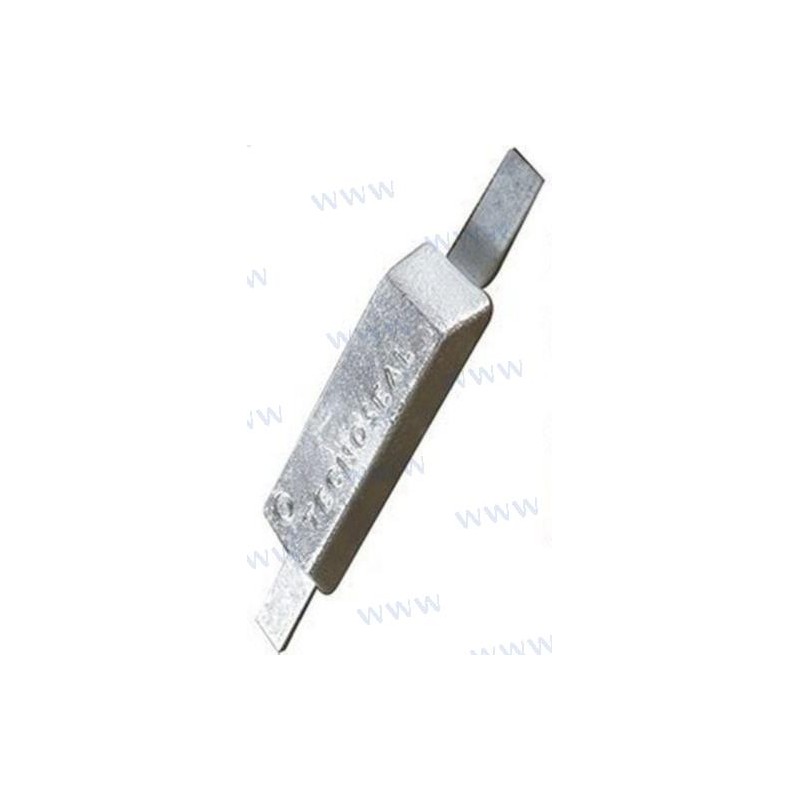 ANODE LINGOT AVEC INSERT 1,6KG.