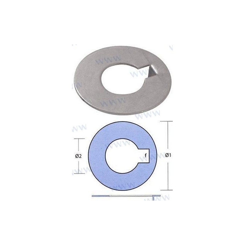 RONDELLE INOX RADICE 45