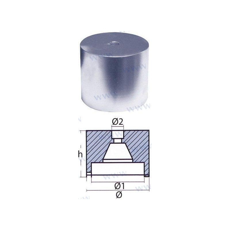 ANODE RIVA MERCURIUS 3,86KG.