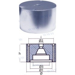 ANODE RIVA MERCURIUS 9,14KG.