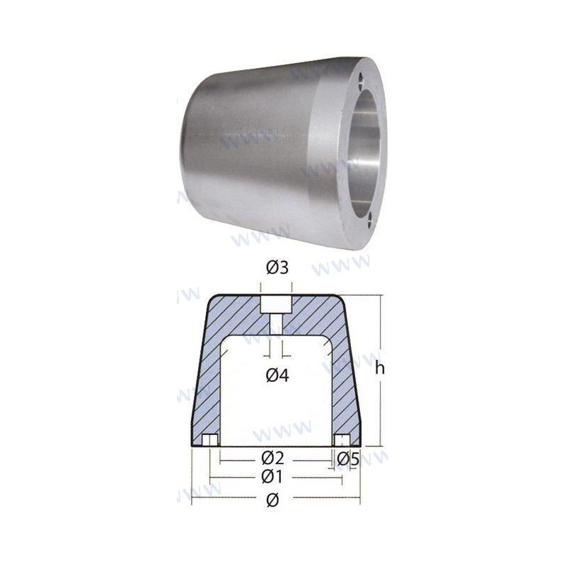 ANODE RIVA SPLENDIDA 7,05KG.