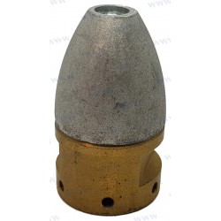 ANODE CONIQUE RIVA ARBRE 20X30MM