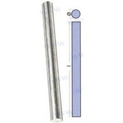 ANODE BARRE EN  ZINC 25X400