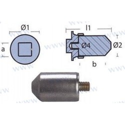 ANODE ECHANGEUR VOLVO TEN00716 823661