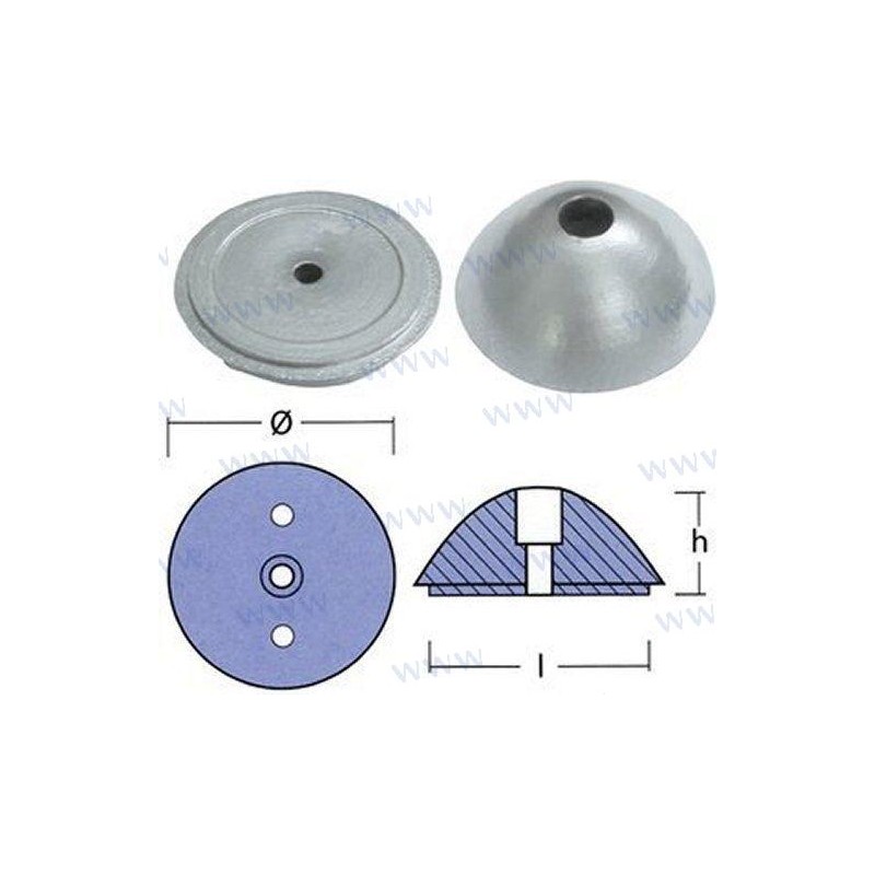 ANODE POUR VARIPROFILE