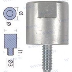 ANODE YANMAR - DIA. 40 M10 - Yanmar TEN01310 27200-400400