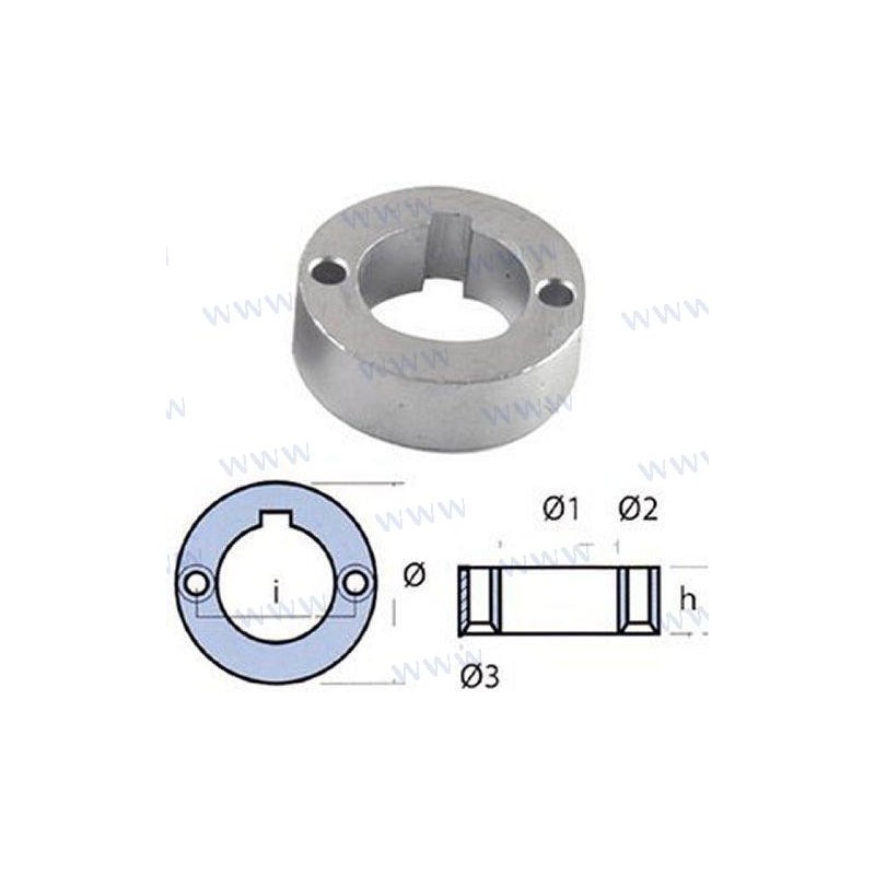 ANODE DUFOUR 32MM.