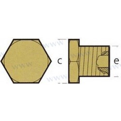 BOUCHON POUR ANODE CATERPILLAR TEN02021TP 6L2282