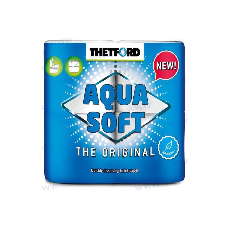 AQUA SOFT "NEW" (4 ROULEAUX)