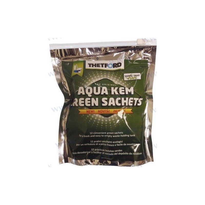 AQUA KEM VERT 12 / 15 SACHETS