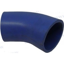 COUDE ECHAPPEMENT SILICONE 45X150 MM