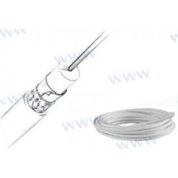 CABLE TV RG6 FAIBLE PERTE 75 OHMS