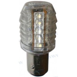 AMPOULE LED 240° 2P.BA15S 12V-400MA