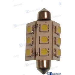 AMPOULE NAVETTE 9LED 2W 10/30V