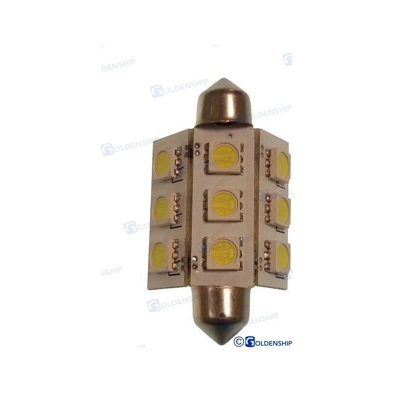 AMPOULE NAVETTE 9LED 2W 10/30V