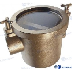 FILTRE A EAU 90° INOX  1 1/4"