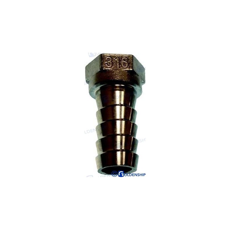 RACCORD CANNELE FEM INOX 1"X30MM