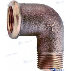 COUDE M/F BRONZE 3/8"