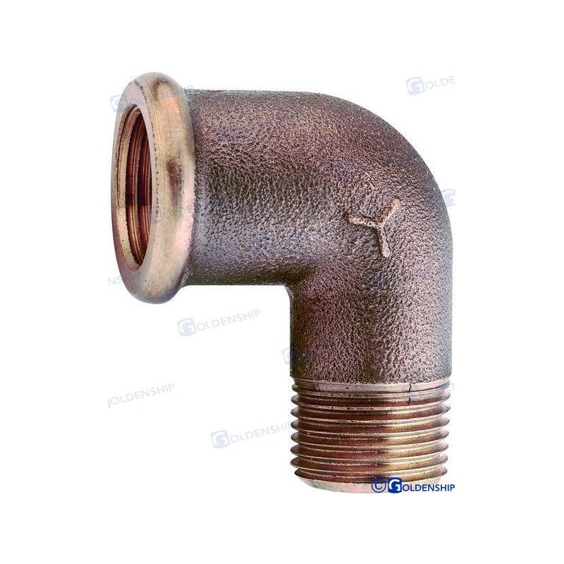 COUDE M/F BRONZE 3/8"