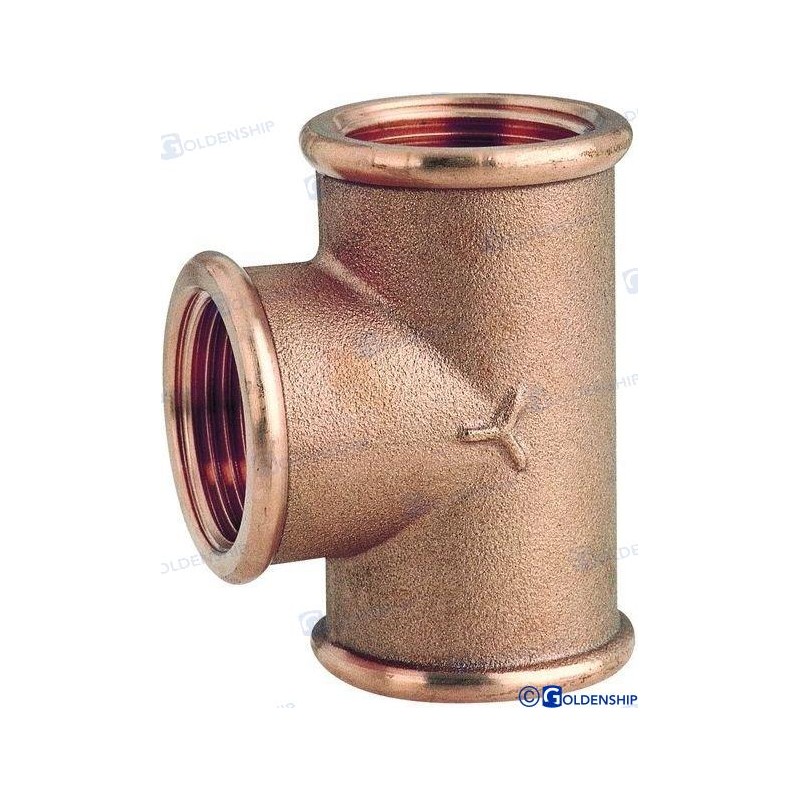 RACCORD T BRONZE 2 1/2"