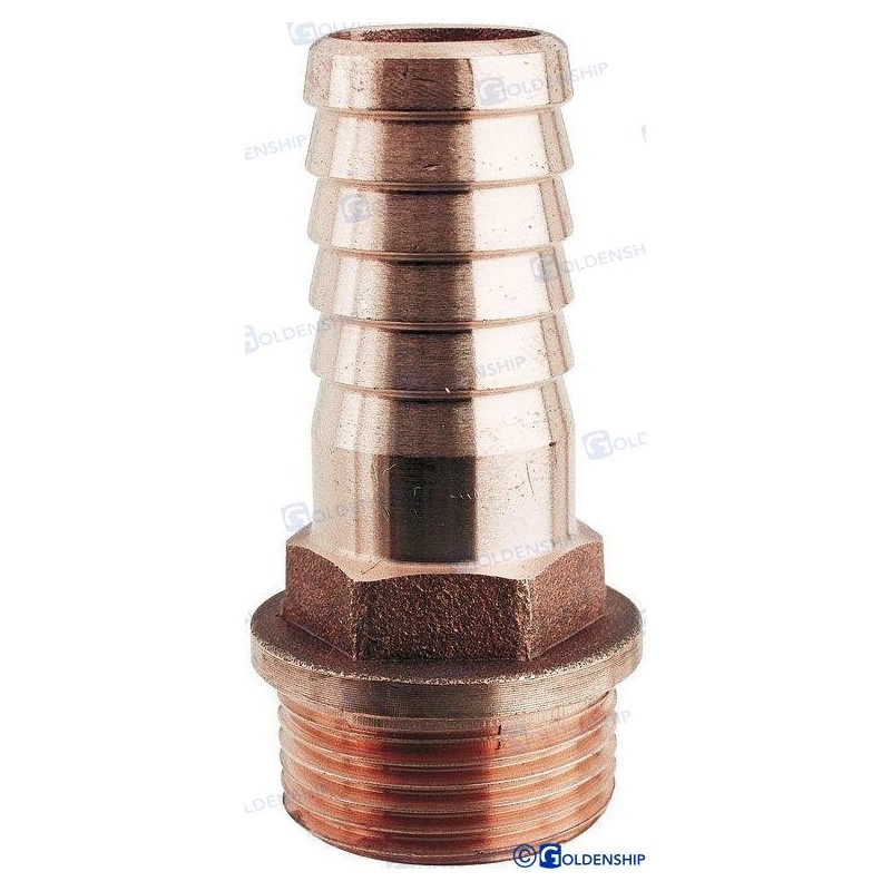 RACCORD CANNELE BRONZE 1 1/2 X 38"