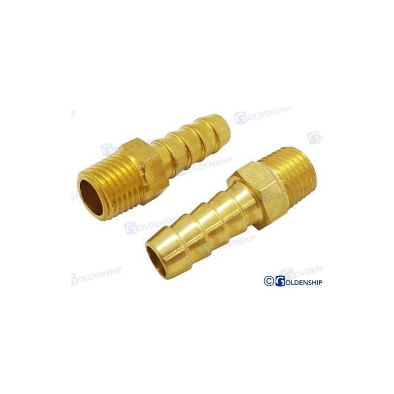 RACCORD CANNELE NPT 1/4X3/8 (2) - Mercruiser