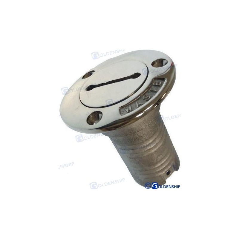 NABLE POUR EAUX USEES 38MM LAITON CHROME